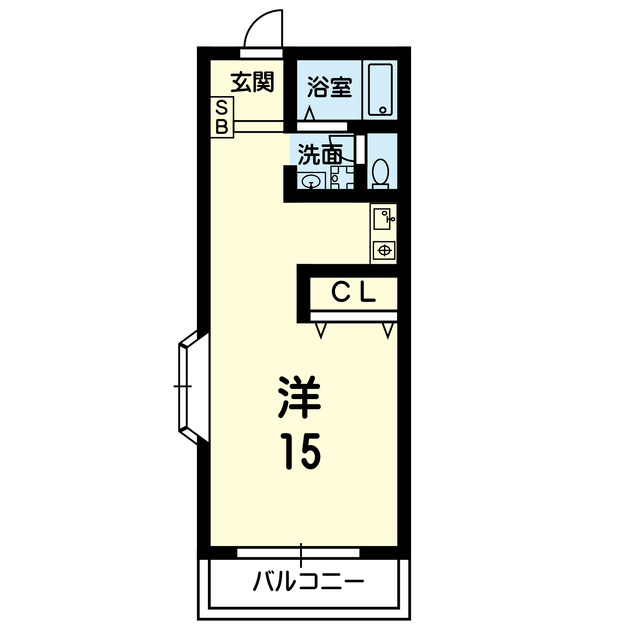 リライズ九品寺の間取り