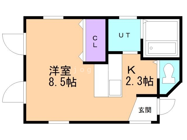 ＣＡＳＡ中島公園の間取り