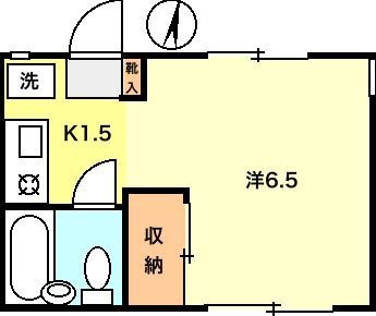 メゾン港の間取り