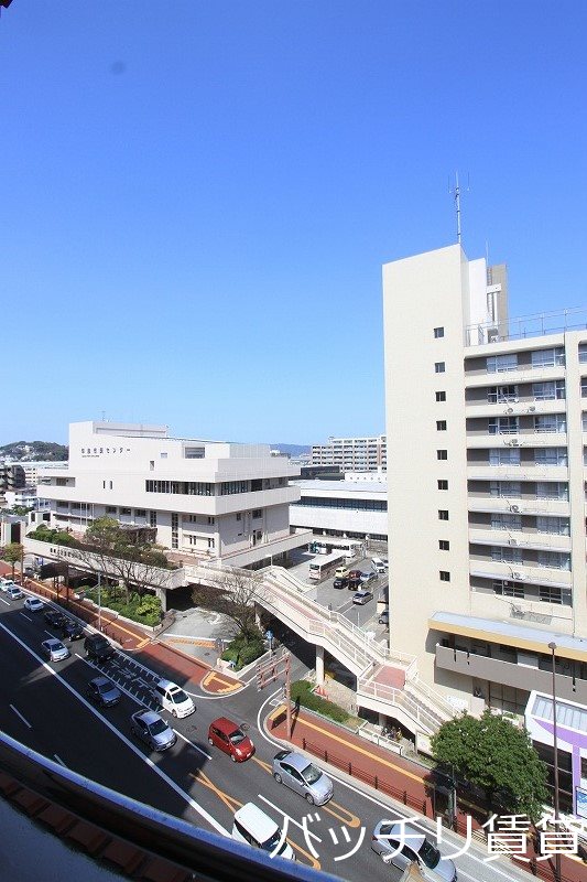 【福岡市早良区藤崎のマンションのバルコニー】