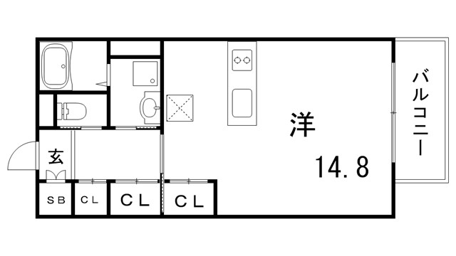 ＯＺＣasaの間取り