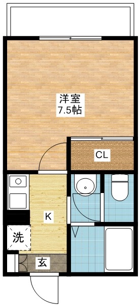 フェアリーハイツ　ワルツの森の間取り