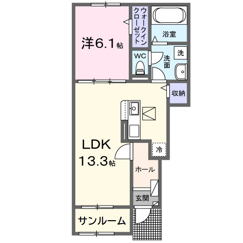 グランデュオ　IIの間取り