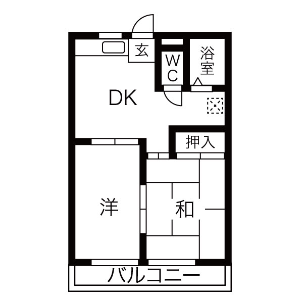 サンテラスチェリーの間取り