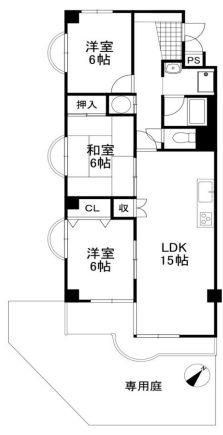 ジークレフ武庫川の間取り