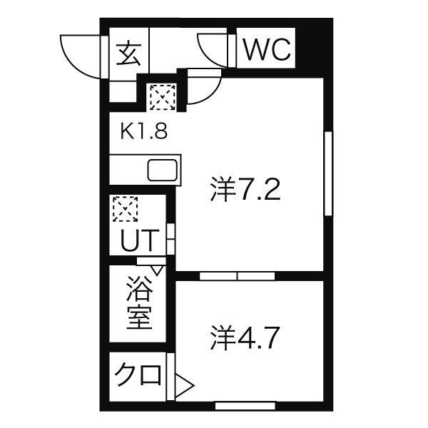 T147(旧サムティ147)の間取り