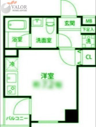 横浜市南区白金町のマンションの間取り