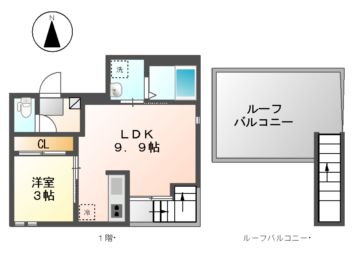 グランティック金山東の間取り