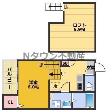 ハーモニーテラス上小田井の間取り