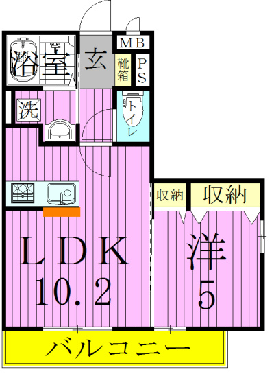 【プレジオの間取り】