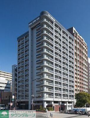 【福岡市博多区中洲のマンションの建物外観】