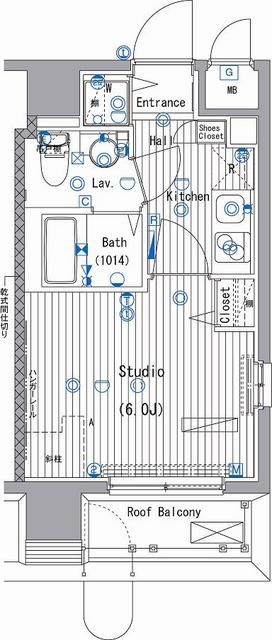 ガーラシティ川崎の間取り