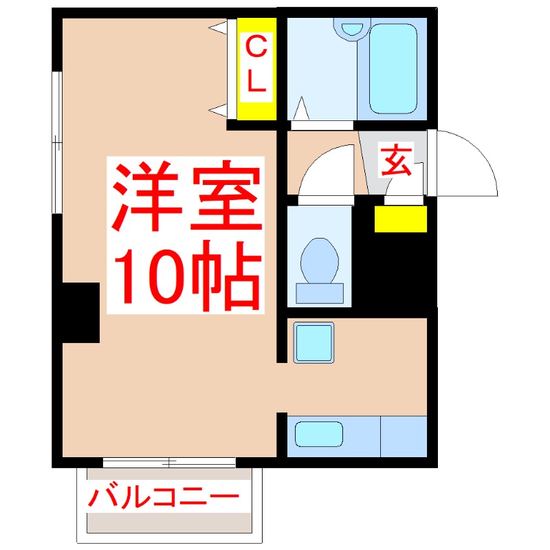 サンロイヤル新屋敷の間取り