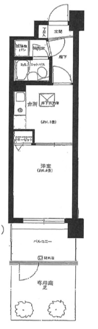 ライオンズマンション与野本町第6の間取り