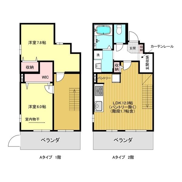 名古屋市緑区滝ノ水のマンションの間取り