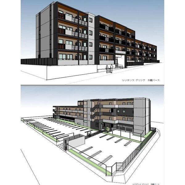 【名古屋市緑区滝ノ水のマンションの建物外観】