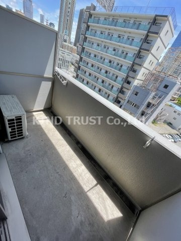 バルコニー　落ち着いた時間を過ごせるバルコニーです