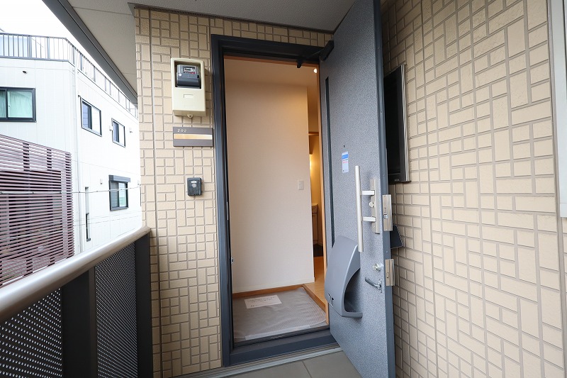 ソレイユの玄関写真