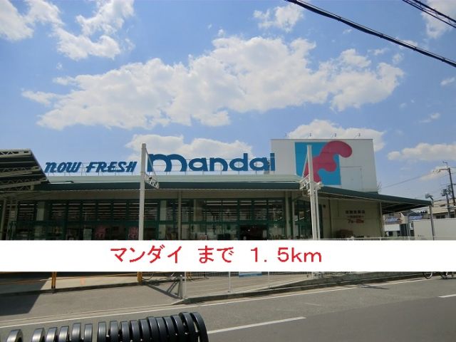 スーパー　マンダイ（スーパー）まで1500m
