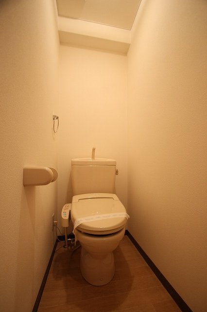 トイレ　同物件別号室の写真