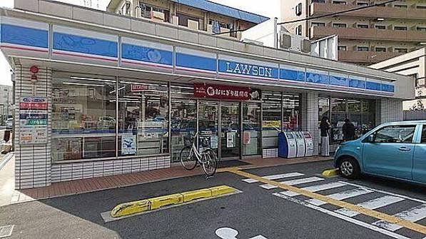 コンビニ　ローソン東大阪荒本西四丁目店（コンビニ）まで120m