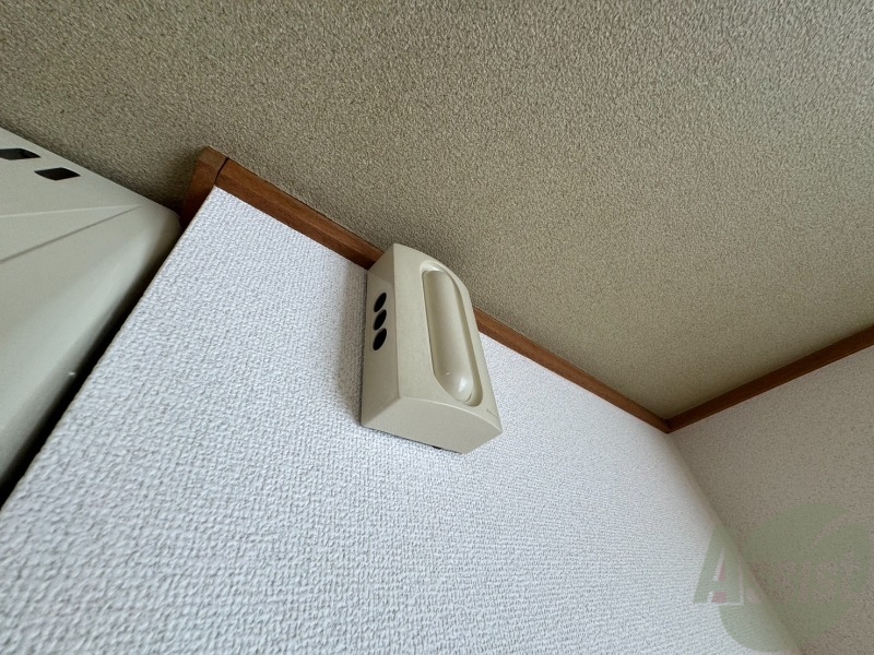 セキュリティ　来客時にはこちらのチャイムが鳴りますよ。