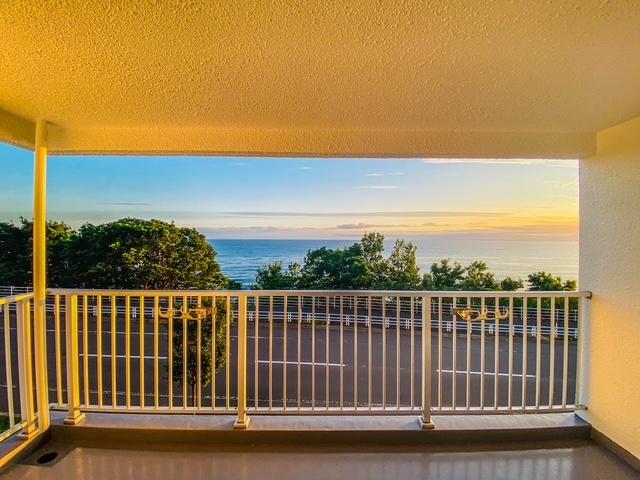 バルコニー　バルコニーから水平線まで見渡せる開放感