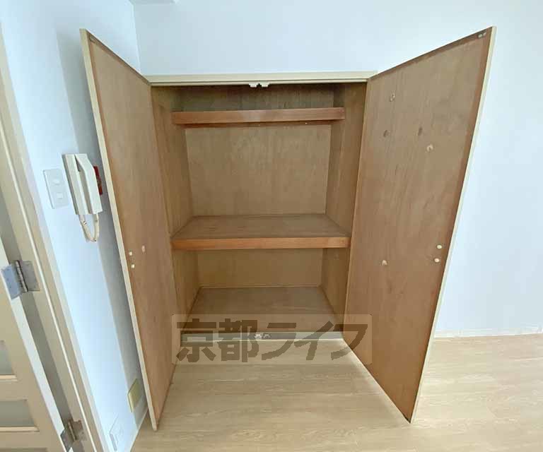 収納　奥行きある大容量収納です。