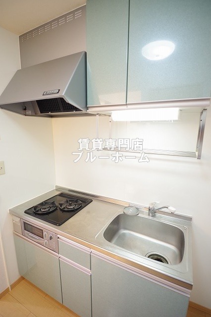 キッチン　2口コンロのシステムキッチン！