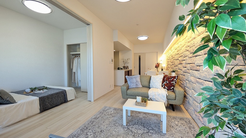 居室・リビング　モデルルームです