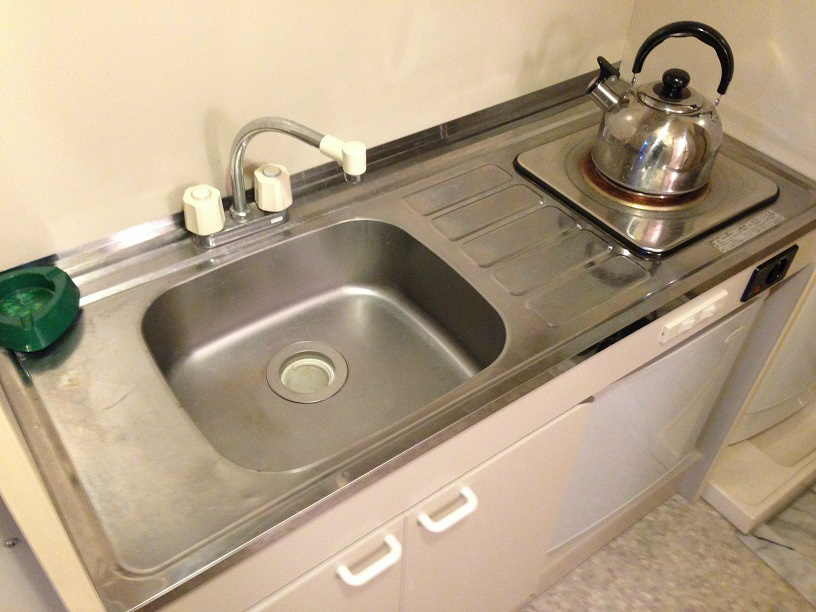 キッチン　家具家電付き分譲賃貸