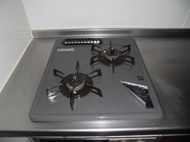キッチン　２口コンロ