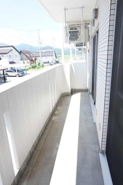 バルコニー　南向きのバルコニー