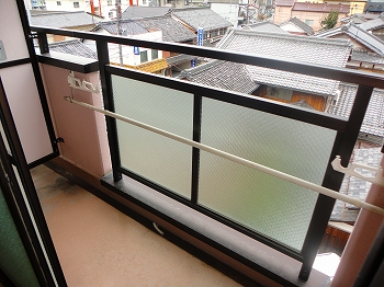 バルコニー　南西向きバルコニー