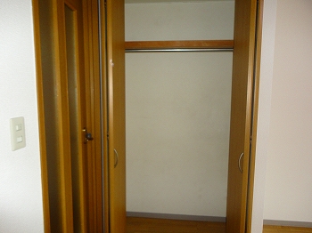 収納　洋室、クローゼット