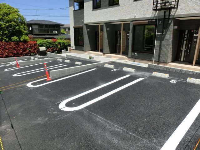 駐車場　敷地内の駐車場です