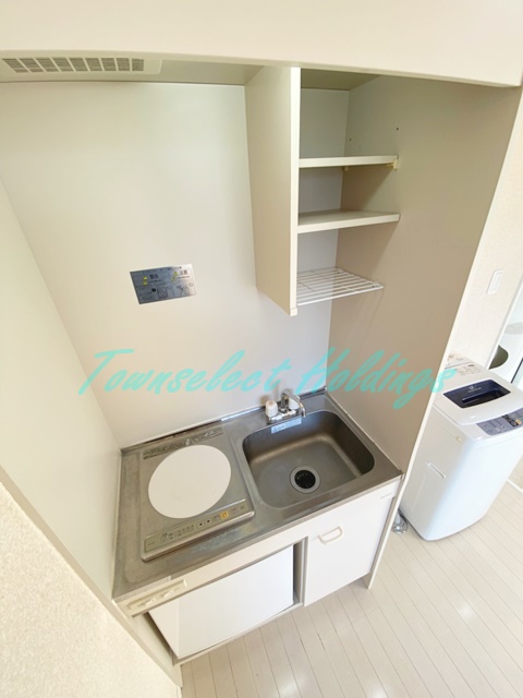 キッチン　収納棚付きキッチン♪