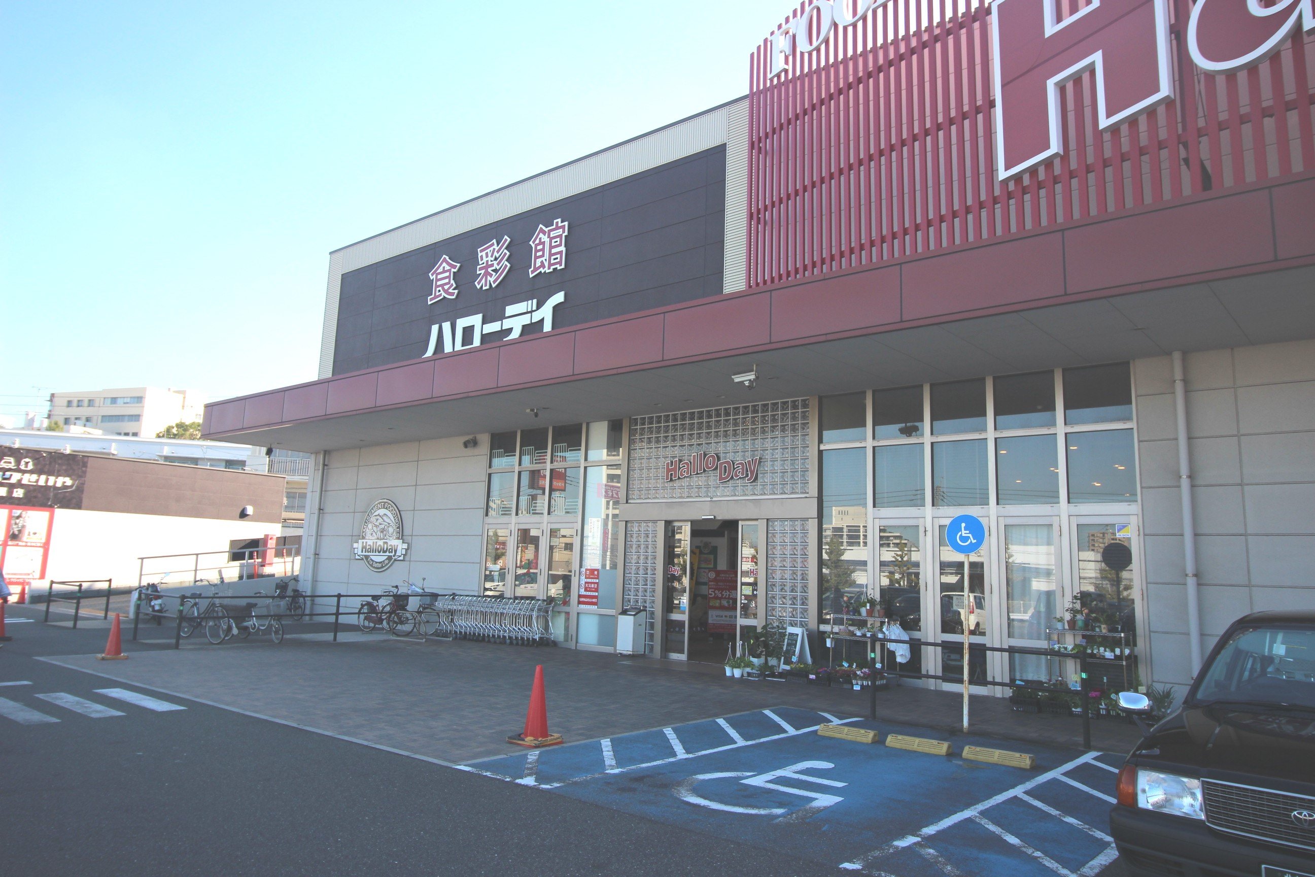 スーパー　ハローデイ井堀店（スーパー）まで799m