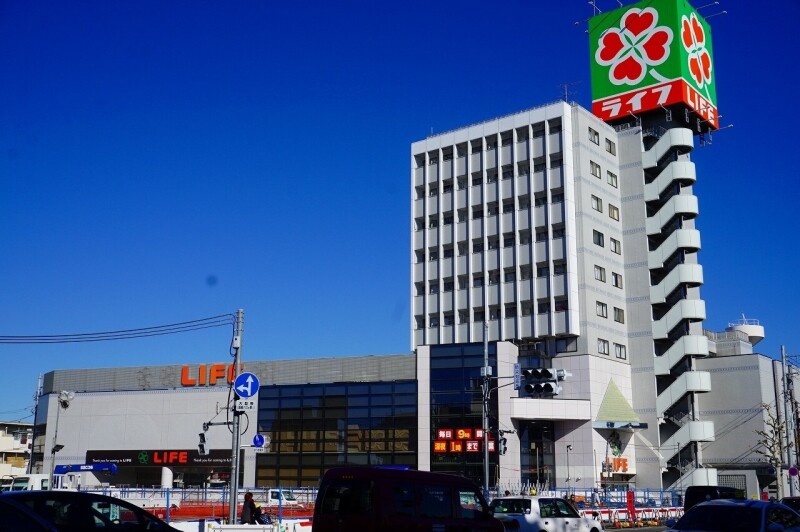 スーパー　ライフ　平和台店（スーパー）まで433m