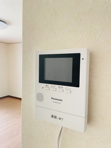 セキュリティ　モニター付きインターホン