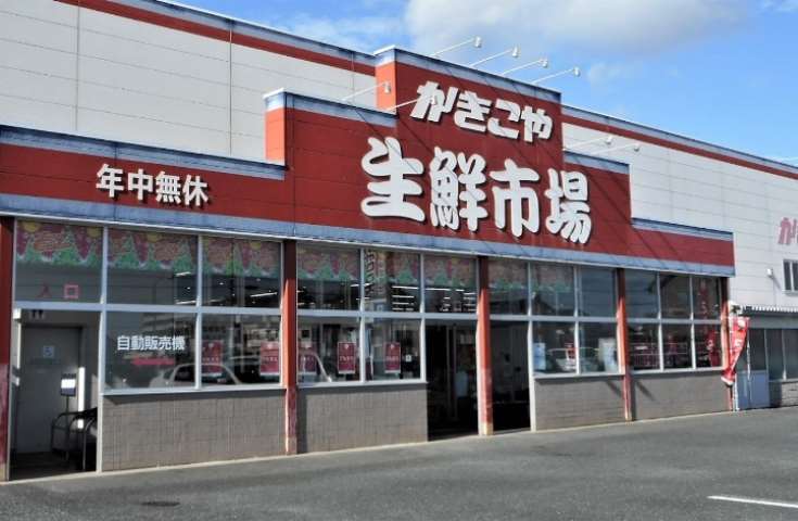 スーパー　かきこや生鮮市場早出店（スーパー）まで579m