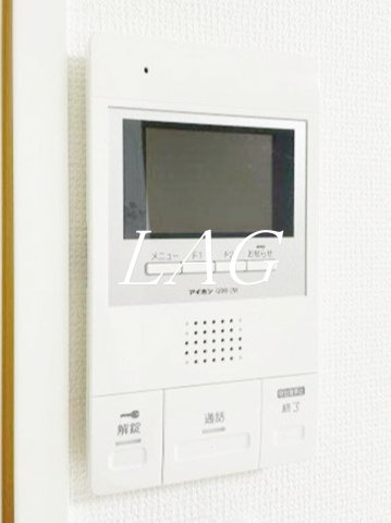 セキュリティ　モニター付きインターホンです。