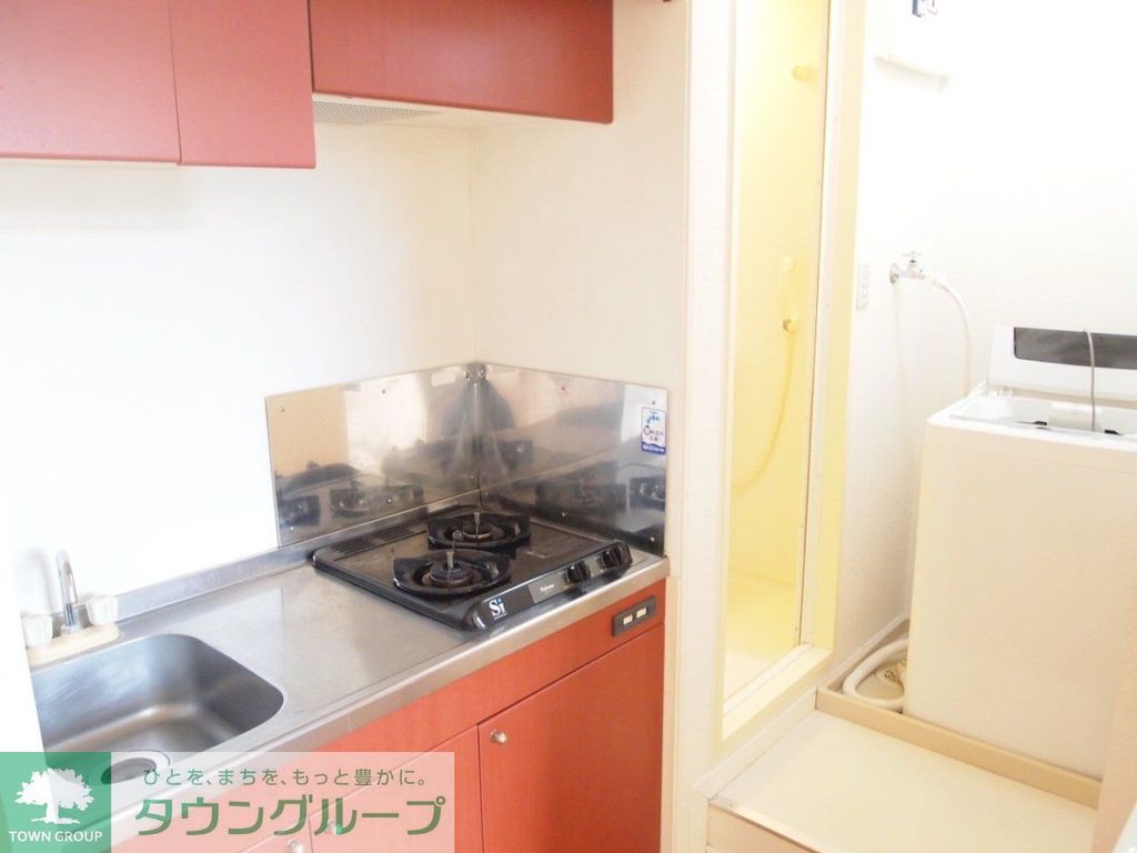 キッチン　2口ガスコンロ