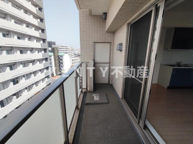 バルコニー　落ち着いた時間を過ごせるバルコニーです