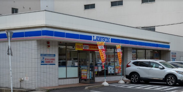 コンビニ　ローソン 中村水主町店（コンビニ）まで424m