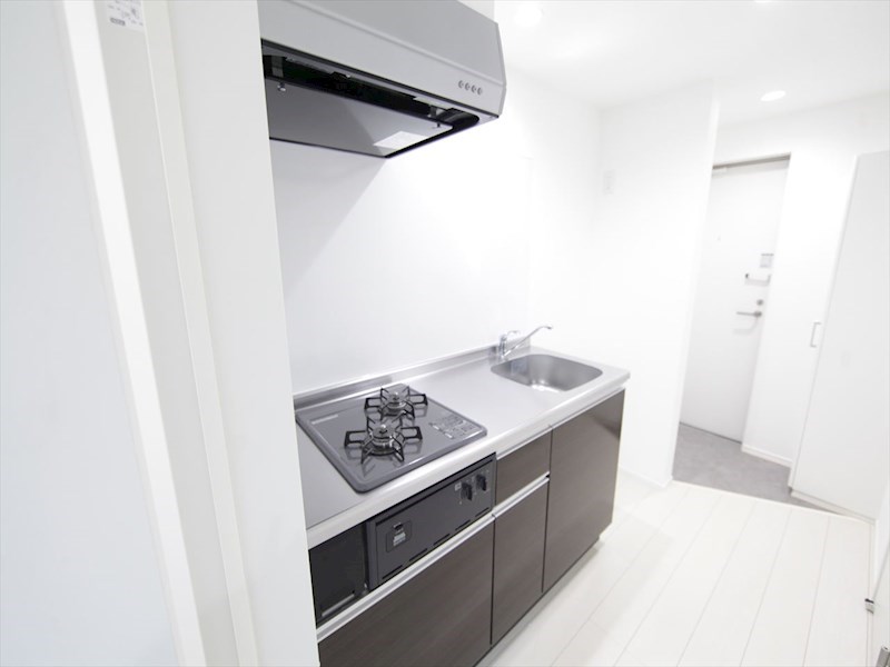 キッチン　システムキッチン（ガス2口コンロ付）