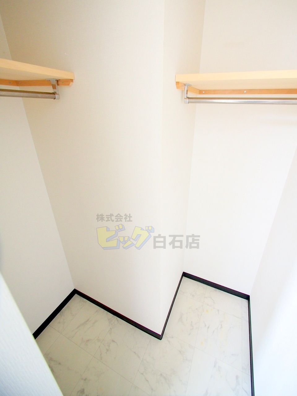 収納　広々ウォークインクローゼット完備しています♪