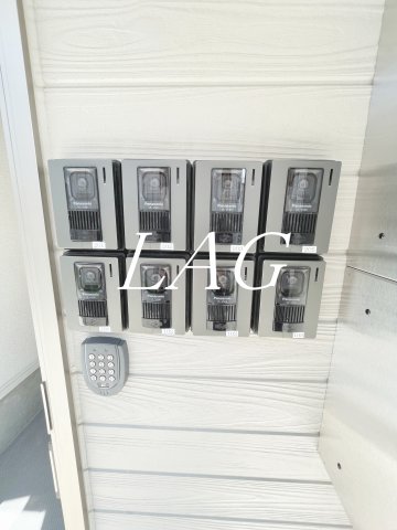 セキュリティ　モニター付きインターフォンです。