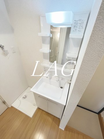 洗面設備　洗面台です。