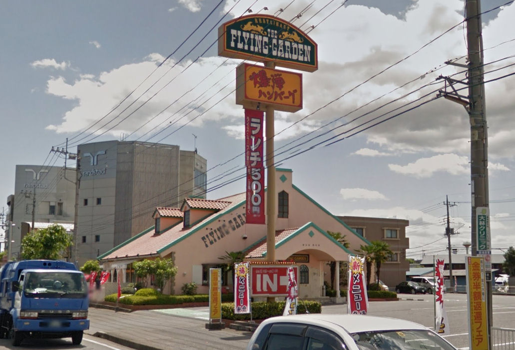 飲食店　フライングガーデン東簗瀬店（飲食店）まで1759m